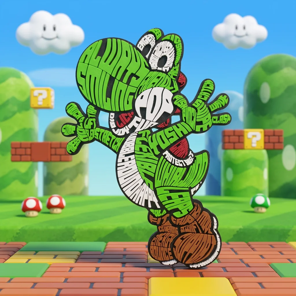 Yoshi - Caligrama