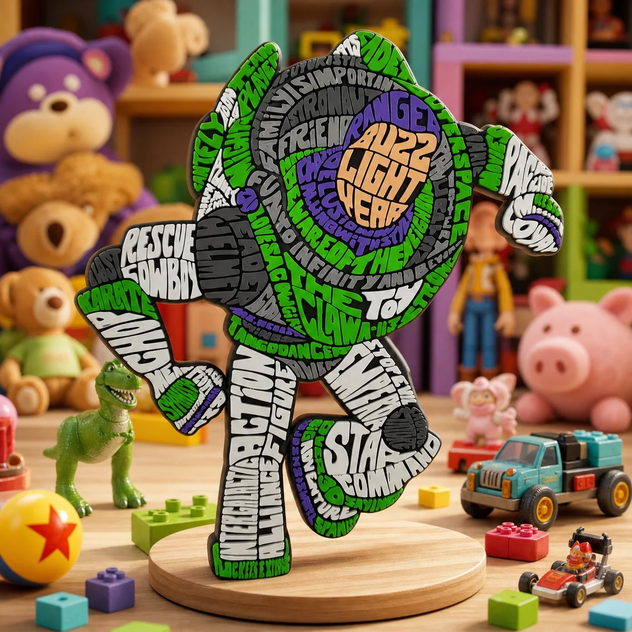 Buzz Lightyear - Caligrama