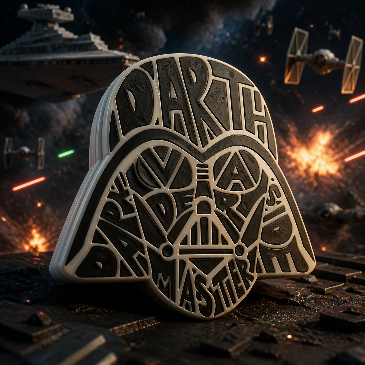 Darth Vader - Caligrama