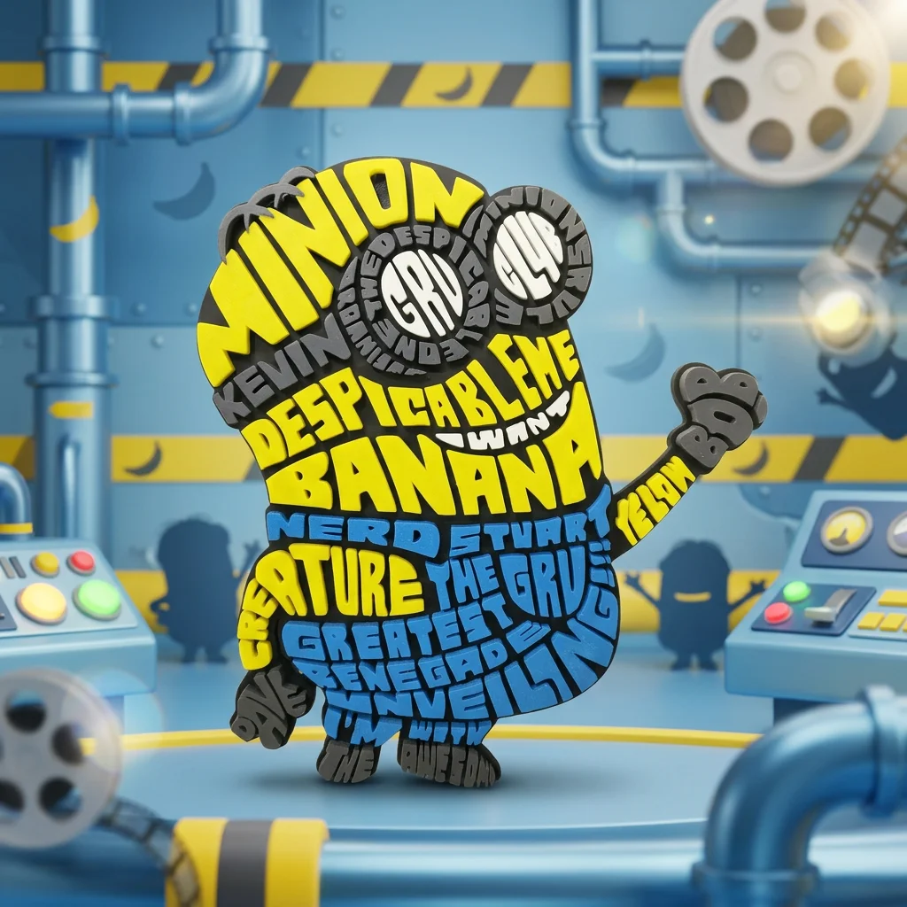 Minion - Caligrama