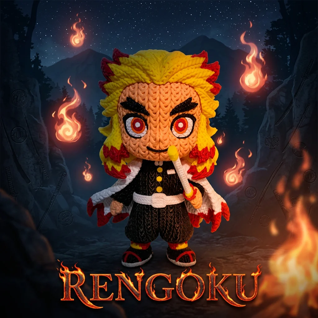 Rengoku - Estilo crochet
