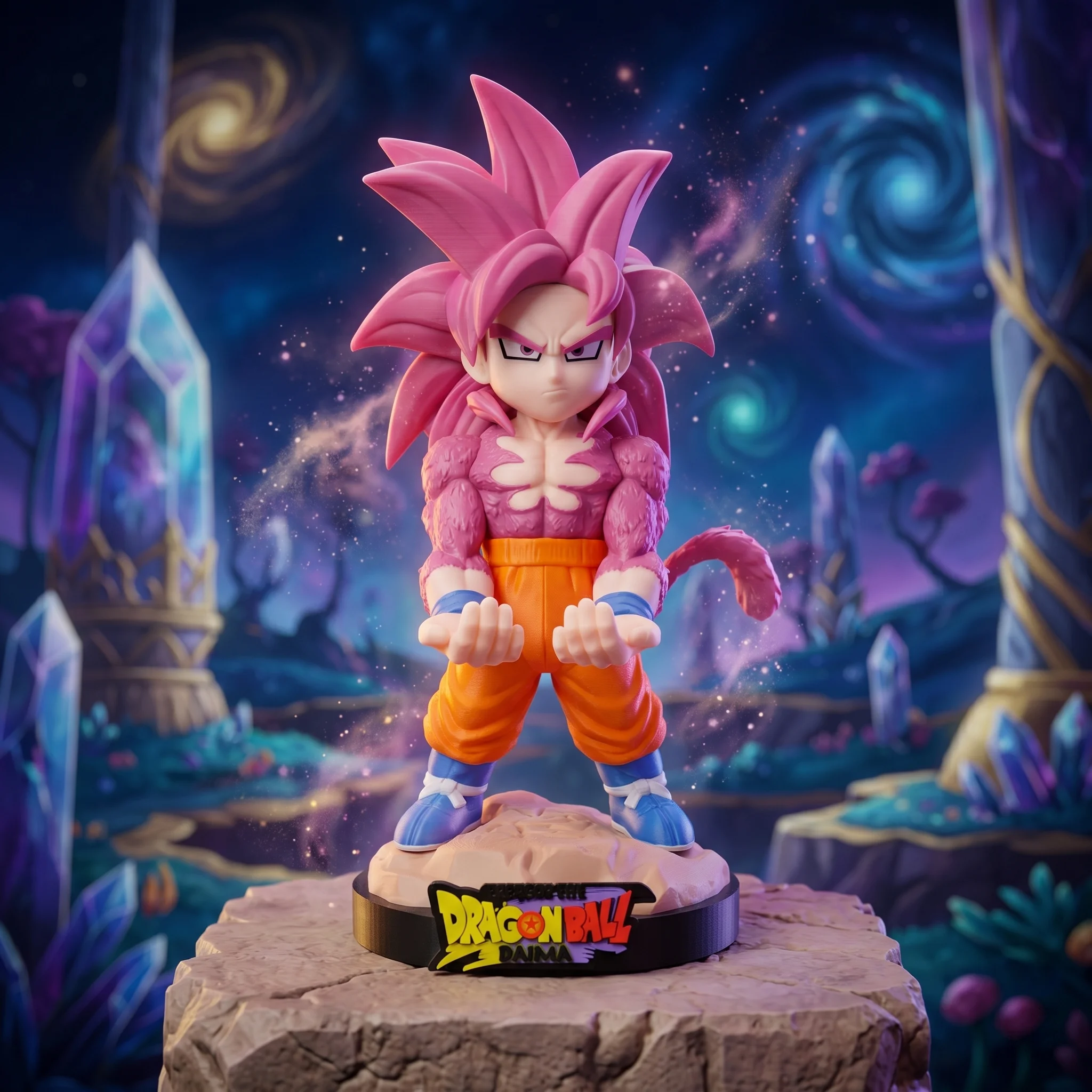 Goku SSJJ4 - Daima - Stand XBOX / PS5